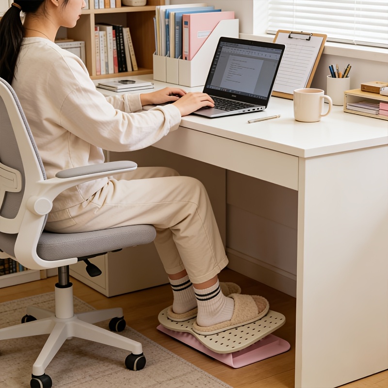 Poggiapiedi portatile con fori - Footrest Under Desk recensione e prezzo